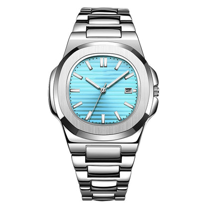 Men's Nautilus Luxury Watch Stainless Steel Analog