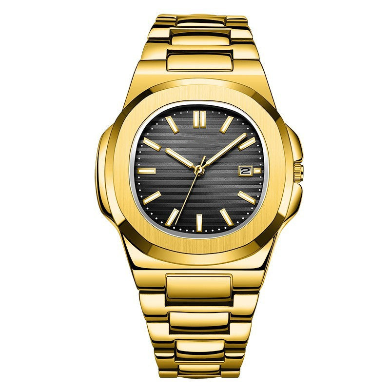 Men's Nautilus Luxury Watch Stainless Steel Analog